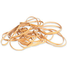 3 1/2 &quot;x 1/16&quot; Industrial
Standard Size Rubber Bands
(25lbs./case)