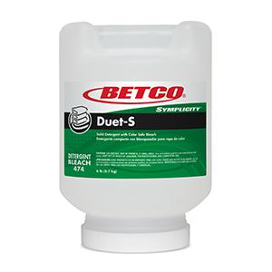 47471 Symplicity Green Earth
Duet-S solid one shot laundry
detergent and color safe
bleach &amp; enzymes 2/6 lb
capsules/cs