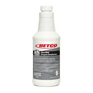 BET-41818 Fiberpro Enzyme
deodorizer Organic stain
remover and deodorizer 12
qt/cs